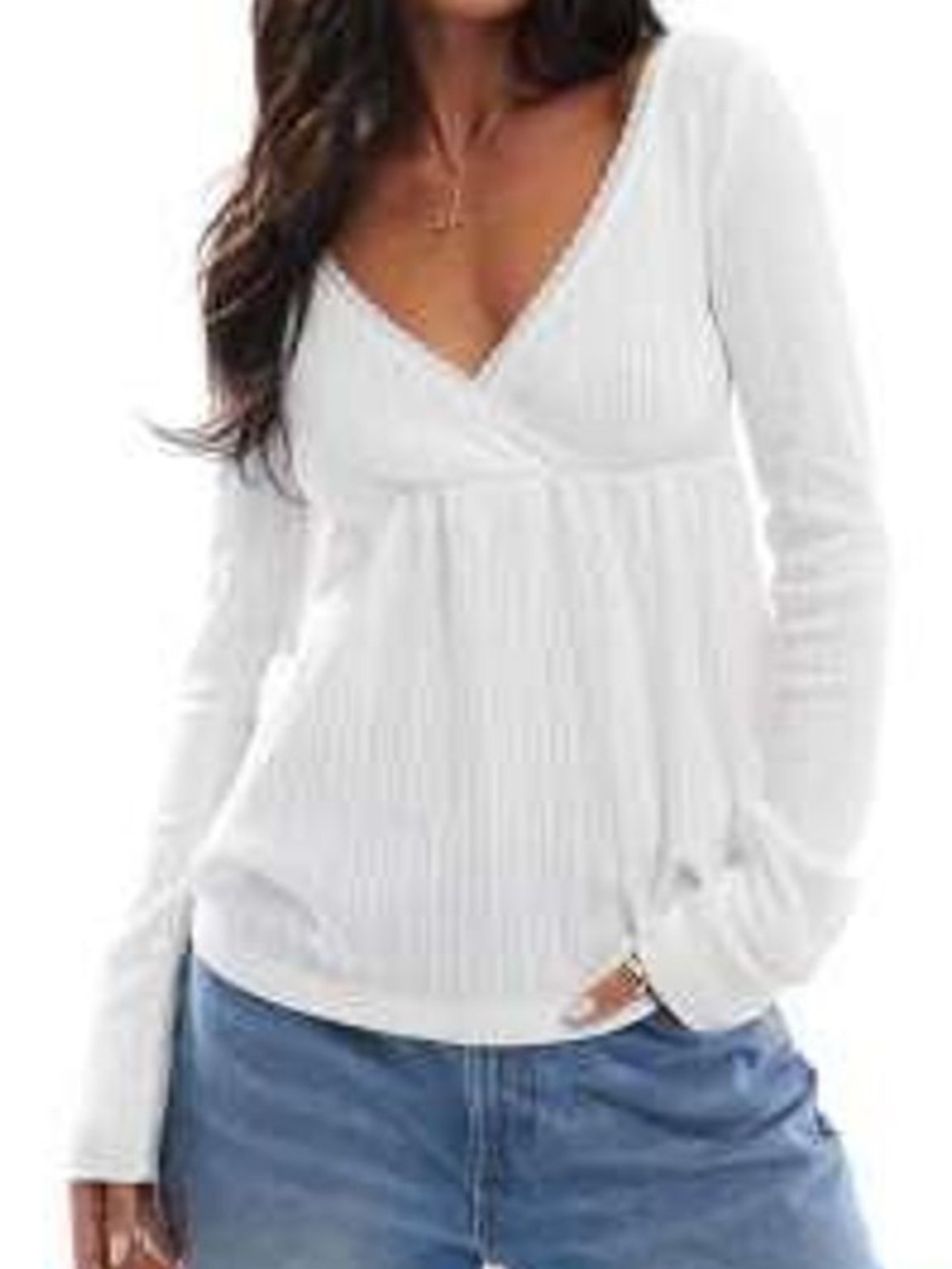 HOLLISTER | Y2K babydoll along sleeve | NWT